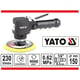 Masina de slefuit pneumatica Yato YT-0967, diametru disc 150 mm