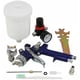 Pistol de vopsit cu aer comprimat, duze 1,4 si 1,7, rezervor 600 ml, HVLP, 3.5 Bar