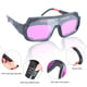 Ochelari pentru sudura TX-032, baterie solara, intunecare automata