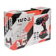 Masina de insurubat, cu impact, Yato YT-82804, 1 acumulator, 18 V, 2 Ah, Li-Ion, 300 Nm, valiza plastic, accesorii