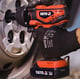 Masina de insurubat, cu impact, Yato YT-82804, 1 acumulator, 18 V, 2 Ah, Li-Ion, 300 Nm, valiza plastic, accesorii