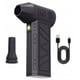 Suflanta aer portabila, brushless, indicator baterie, turbo fan, 130000 RPM, 3 trepte de putere, baterie 5000 mAh, negru