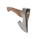 Secure-Topor forjat manual cu maner din lemn, 340 mm, 1000g