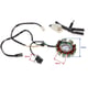 Magnetou / stator aprindere Atv Loncin 200cc, 11 bobine