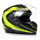 Casca moto full face Awina TN0700B-F1, negru / galben