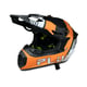 Casca cross Atv, Enduro FGN PLUS, culoare negru/portacaliu, marimea L (59-60)