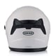 Casca moto semi-integrala, JK528 , culoare alb