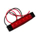 Lampa laterala gabarit, 6 LED-uri, 12v, lumina rosie