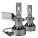 SET 2 BECURI AUTO, LED H7 CU VENTILATOR, 120W, PLUG & PLAY, IP68, 12000lm, 6000K, 12V, CANBUS, Alb Pur