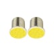 Set 2X Becuri Auto, Led P21W, BA15S, 12V, 3W, Lumina Alba
