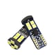 Set 2 becuri auto, LED T10, 12 SMD, Alb 6000K, canbus, lumina alba, pozitie, plafoniera, numar inmatriculare