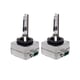 Set 2 Becuri Auto Xenon Far D3S White Super Vision , 35W, 6000K, Suport Metalic