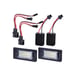 Set 2 lampi numar LED pentru audi tt , q5, a4 b8, s5, a5, canbus