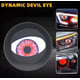 Set 2 lupe devil eyes cu display led 3 inch, control prin telecomanda, 8 moduri de iluminare, retrofit faruri sau proiectoare, compatibile cu diverse modele auto, rezistenta IP67