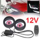 Set 2 lupe devil eyes cu display led 3 inch, control prin telecomanda, 8 moduri de iluminare, retrofit faruri sau proiectoare, compatibile cu diverse modele auto, rezistenta IP67