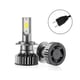 Set 2 Becuri Led Auto H7, cu ventilator, Canbus, 100W, Lumina Alb-Rece, 12.000lm, 9-32V