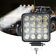 Proiector LED Auto, Offroad, 48W, 12V-24V, 1800 Lumeni, Patrat, 16 Leduri, Flood Beam