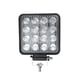 Proiector LED Auto, Offroad, 48W, 12V-24V, 1800 Lumeni, Patrat, 16 Leduri, Flood Beam