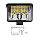 Proiector LED auto OFF-ROAD 18 leduri, 54W, 12V-24V, 6000K, IP67, carcasa aluminiu