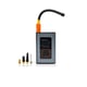 Compresor auto cu acumulator, 4000mAh, 10bar, lanterna, baterie externa, 3in1, 17L/min