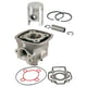 Set motor / kit cilindru scuter Piaggio NRG MC2 80cc 2T, 47mm, racire apa, (4 colturi)