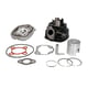 Set motor + chiulasa scuter Yamaha Aerox, Aprilia SR, Malaguti 80cc, 47mm, racire apa