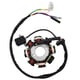 Magnetou / stator aprindere scuter GY6 50cc-80cc, 8 bobine, 5 fire