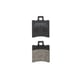Set placute frana scuter Piaggio Typhoon, Gilera, Aprilia Sr, Yamaha Aerox