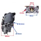 Carburator scuter Suzuki Ad, Katana, Morini, Italjet 50cc