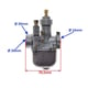 Carburator moto Simson S51, SR50 Enduro, model 16N3-4