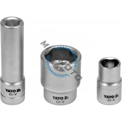 Set 3 chei tubulare pentru pompa de injectie, Yato YT-17525, Cr-V Set 3 chei tubulare pentru pompa de injectie, Yato YT-17525, Cr-V