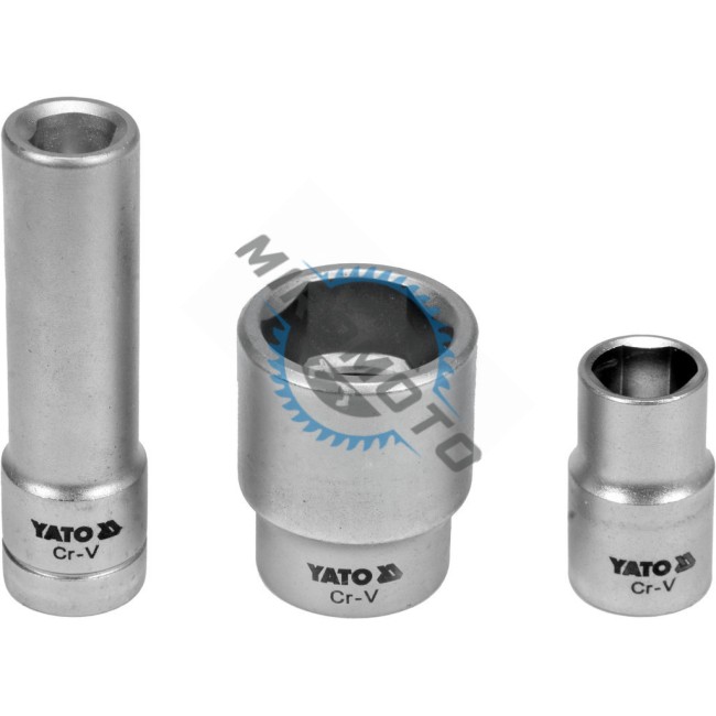 Set 3 chei tubulare pentru pompa de injectie, Yato YT-17525, Cr-V