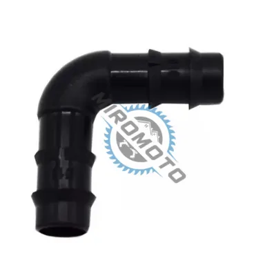 Cot pentru tub pentru irigatii prin picurare, negru, polipropilena, D 16 mm