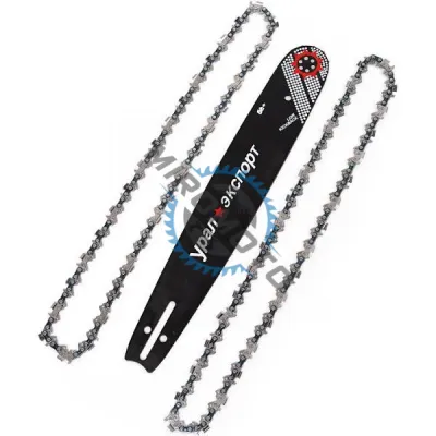 Set lama si 2 lanturi drujba Ural Export, Lungime 40cm / 32 dinti Set lama si 2 lanturi drujba Ural Export, Lungime 40cm / 32 dinti