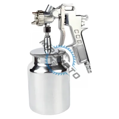 Pistol de vopsit pneumatic, duza 1.5 mm, rezervor 750 ml, rezervoul jos S-990S Pistol de vopsit pneumatic, duza 1.5 mm, rezervor 750 ml, rezervoul jos S-990S