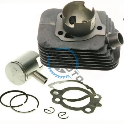 Set motor / kit cilindru moped Piaggio Ciao, Bravo Si 50cc 2T, 38.2 mm, racire pe aer, bolt 12mm