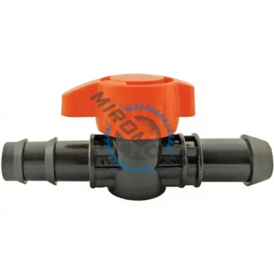 Robinet pentru tub pentru irigatii prin picurare, D 16 mm Robinet pentru tub pentru irigatii prin picurare, D 16 mm