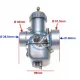 Carburator motocicleta MZ 250, 30N2