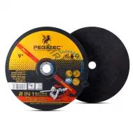 Disc debitare inox si metal, Pegatec 2 in 1 Extra, 230 x 22.2 x 2 mm