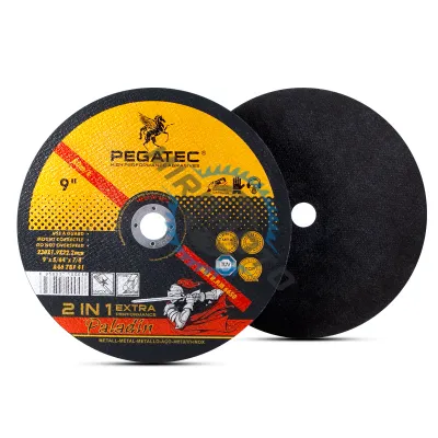 Disc debitare inox si metal, Pegatec 2 in 1 Extra, 230 x 22.2 x 2 mm