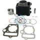 Set motor / kit cilindru Atv 125cc 4T, 52.4 mm, bolt 14 mm