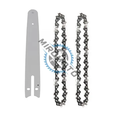 Set lama cu 2 lanturi pentru mini fierastrau cu acumulator, 8 inch, pas lant 1/4, 22 dinti Set lama cu 2 lanturi pentru mini fierastrau cu acumulator, 8 inch, pas lant 1/4, 22 dinti