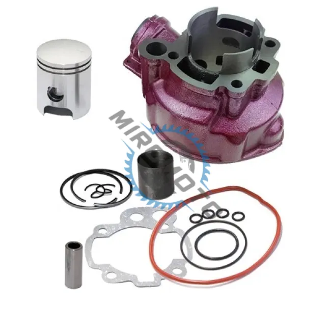 Set motor / kit cilindru scuter Yamaha AM6, TZR, Rieju 90cc 2T, 49 mm, racire apa, model cu 2 segmentI