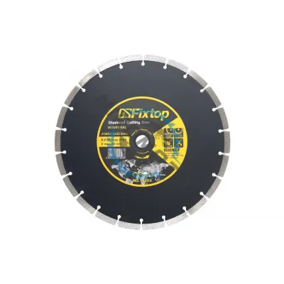 Disc diamantat, cu segmente, pentru debitare materiale de constructii, GS Fixtop, 230 x 22.2 x 7.5 mm Disc diamantat, cu segmente, pentru debitare materiale de constructii, GS Fixtop, 230 x 22.2 x 7.5 mm