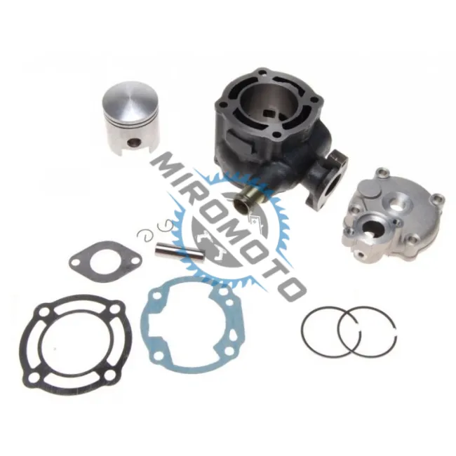 Set motor / kit cilindru scuter Suzuki Katana, Aprilia Ditech 80cc 2T, 47 mm, racire apa (chiulasa inclusa)