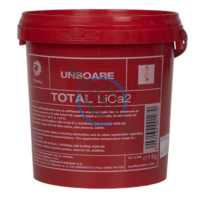 Vaselina litiu-calciu Total LiCa 2 - 1Kg