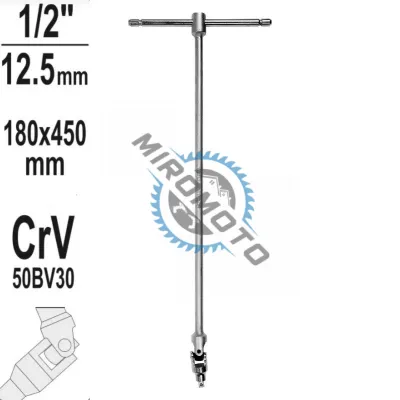 Antrenor cardanic tip T, prindere 1/2, 450 x 180 mm Yato YT-15293 Antrenor cardanic tip T, prindere 1/2, 450 x 180 mm Yato YT-15293