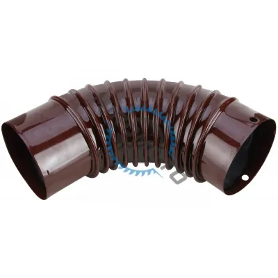 Cot burlan emailat, culoare maro, diametru 120 mm Cot burlan emailat, culoare maro, diametru 120 mm