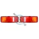 Set lampi spate camion cu LED, 4 functii, remorca, trailer, 12-24 V, 280x105 mm