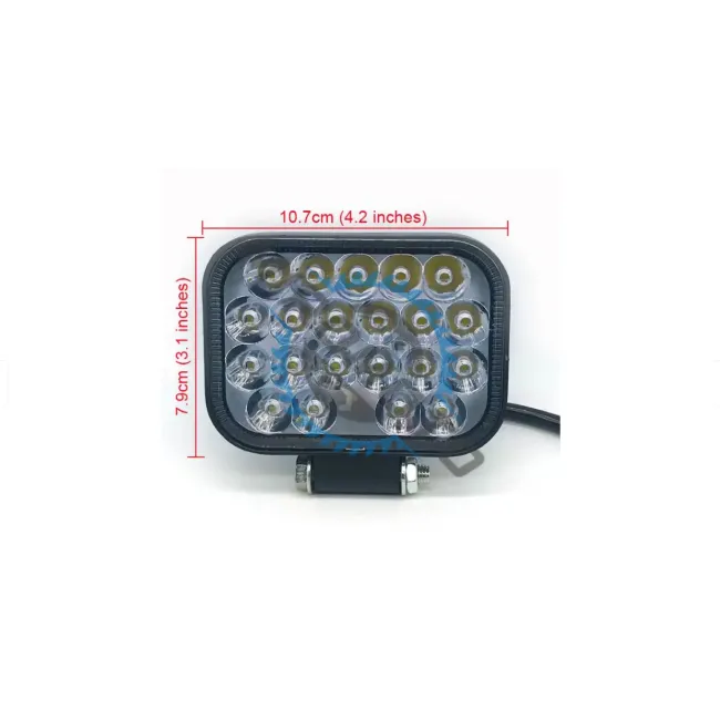 Proiector LED auto OFF-ROAD 21LED, 63W, 3'', 12V-24V, 6000K, carcasa aluminiu